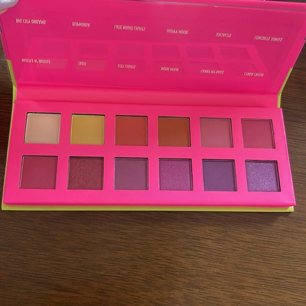 Ulta Beauty • neon night 12 piece eye shadow pallete NIB